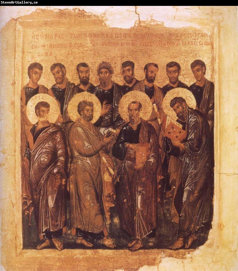 unknow artist The Synaxaire of the Apostles